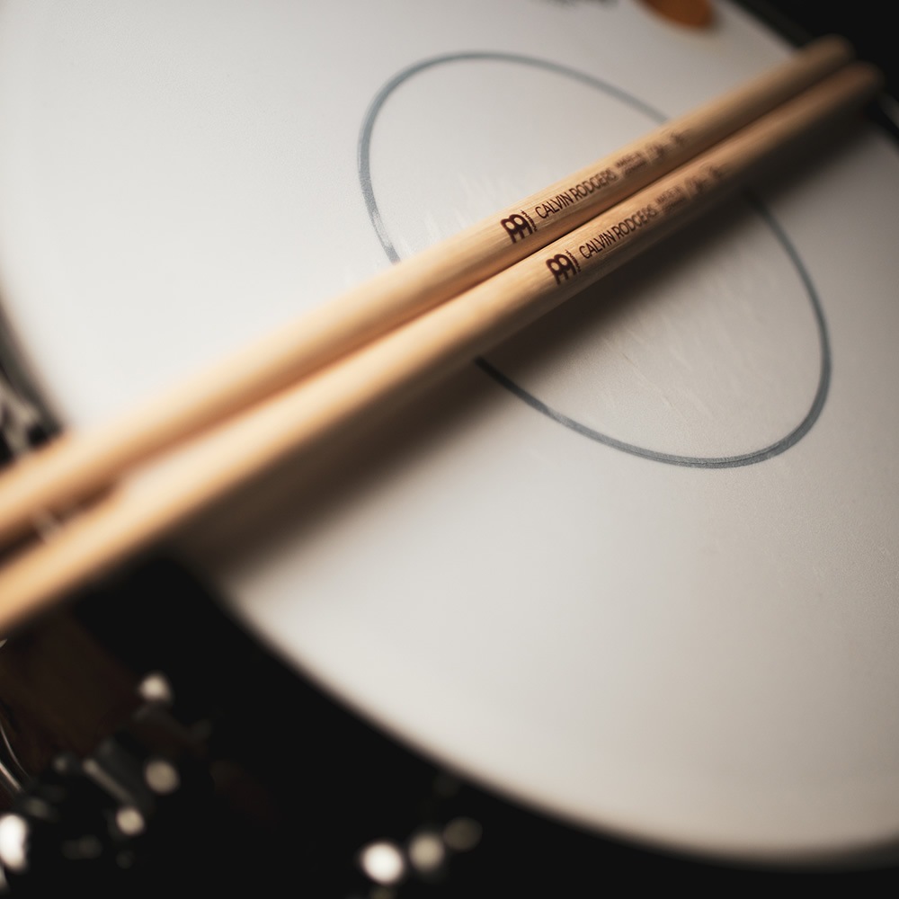 MEINL Stick & Brush ドラムスティック CALVIN RODGERS SIGNATURE アメリカンヒッコリー SB601【マイネル Roundチップ カルバン・ロジャース シグネチャー】