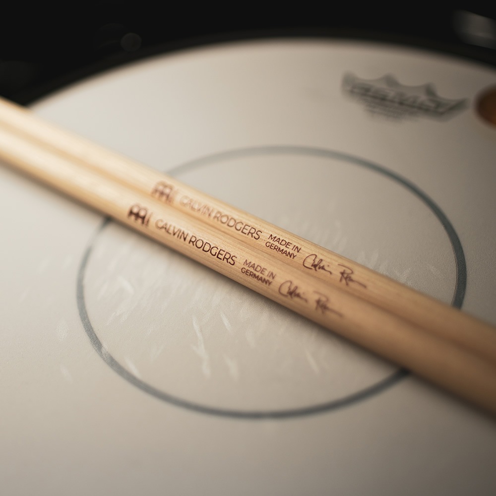 MEINL Stick & Brush ドラムスティック CALVIN RODGERS SIGNATURE アメリカンヒッコリー SB601【マイネル Roundチップ カルバン・ロジャース シグネチャー】