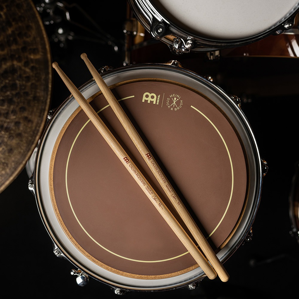 MEINL Stick & Brush ドラムスティック CALVIN RODGERS SIGNATURE アメリカンヒッコリー SB601【マイネル Roundチップ カルバン・ロジャース シグネチャー】