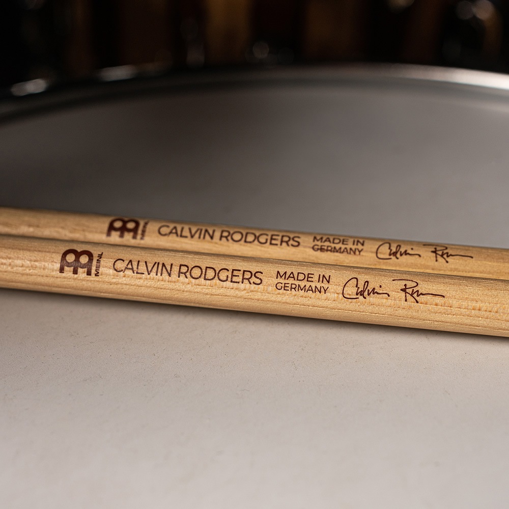MEINL Stick & Brush ドラムスティック CALVIN RODGERS SIGNATURE アメリカンヒッコリー SB601【マイネル Roundチップ カルバン・ロジャース シグネチャー】
