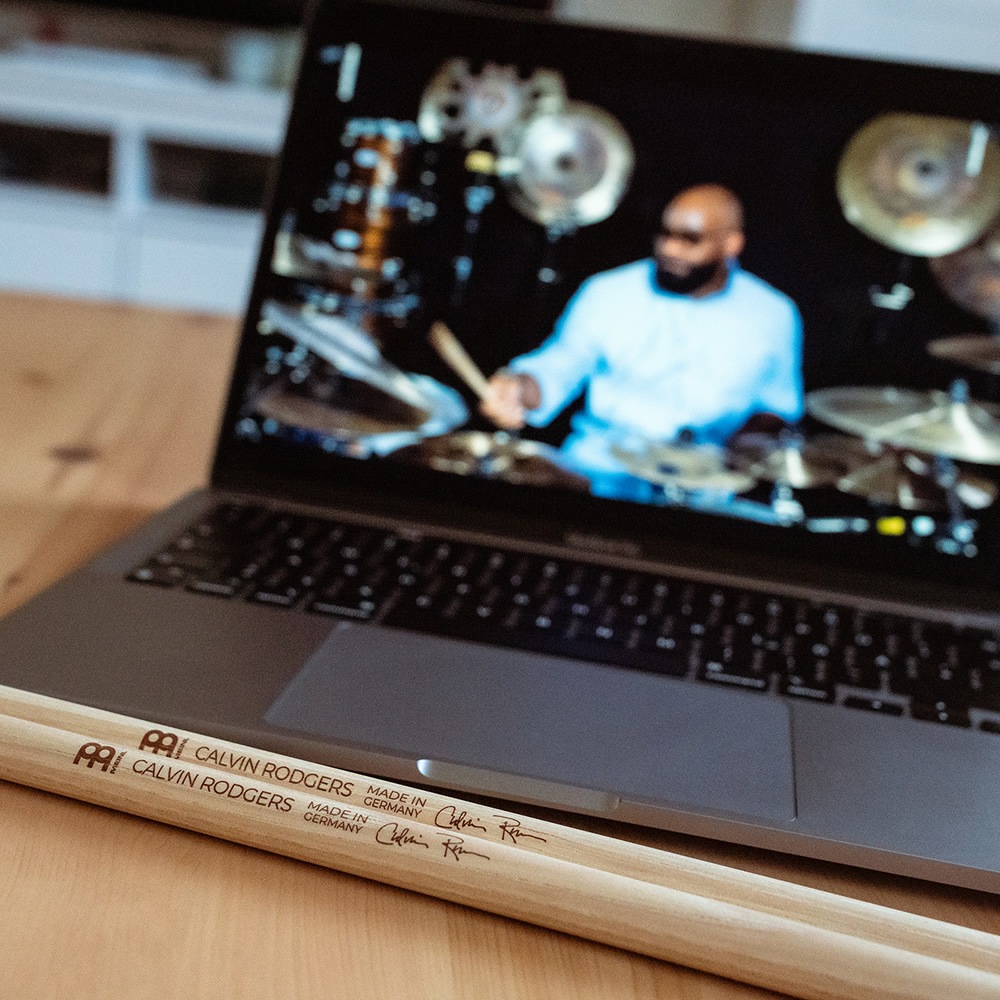 MEINL Stick & Brush ドラムスティック CALVIN RODGERS SIGNATURE アメリカンヒッコリー SB601【マイネル Roundチップ カルバン・ロジャース シグネチャー】