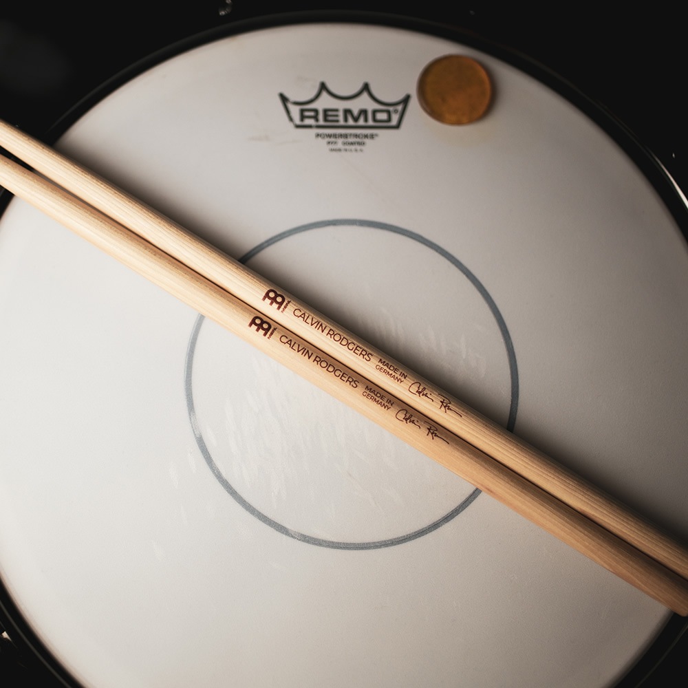 MEINL Stick & Brush ドラムスティック CALVIN RODGERS SIGNATURE アメリカンヒッコリー SB601【マイネル Roundチップ カルバン・ロジャース シグネチャー】