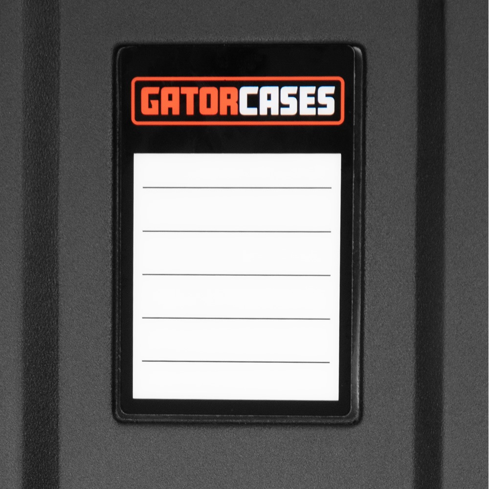 GATOR エレキベース用ハードケース 2本収納 ハンドル&ホイール付き Mini Vault Series GTR-MINIVAULT-B2 【 ゲーター ロト成形 ギタースタンド ステージラック キャスター付き 】【大型荷物】