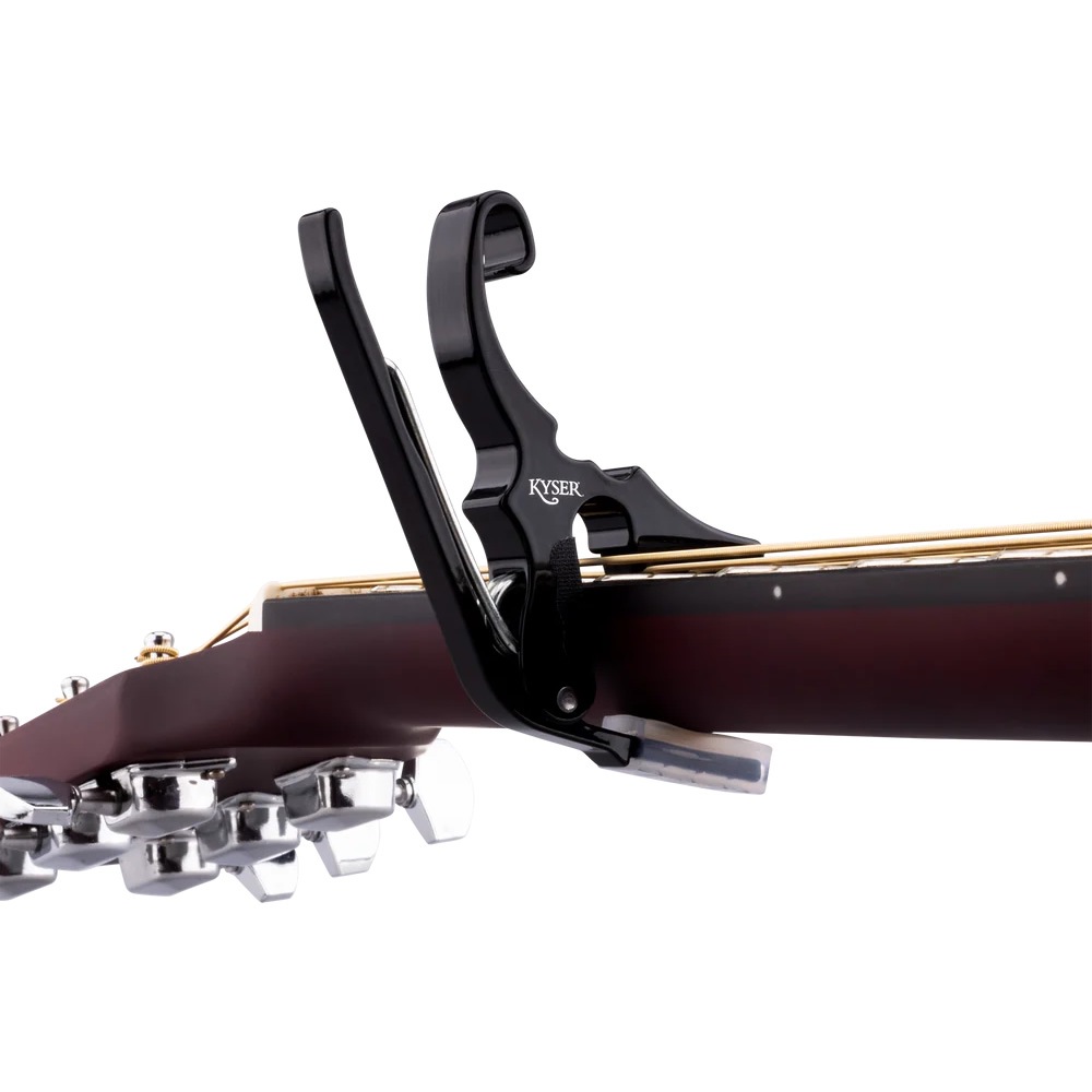 Kyser パーシャル・カポタスト Quick-Change  KG3BA 【 カイザーカポ ショートカットパーシャルカポタスト Short Cut Partial Guitar Capo 】 【ゆうパケット対応】