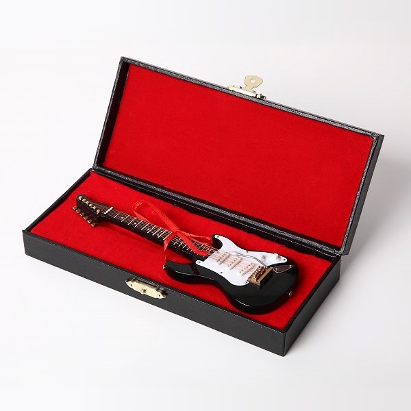 SUNRISE SOUND HOUSE ミニチュア楽器 エレキギター GE34 15cm BK