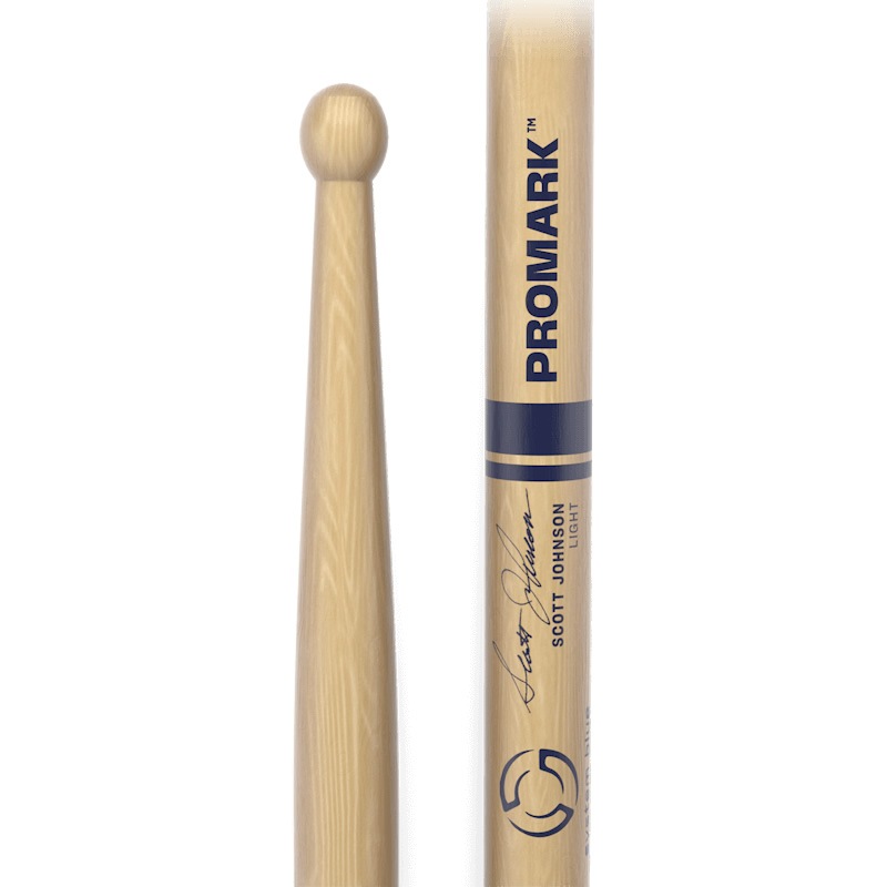 PROMARK スネアスティック ヒッコリー Scott Johnson Signature TXDC17IW Light 【 1ペア2本 】【 プロマーク ドラムスティック マーチングスティック パーカッション ドラマー スコットジョンソン System Blue 】