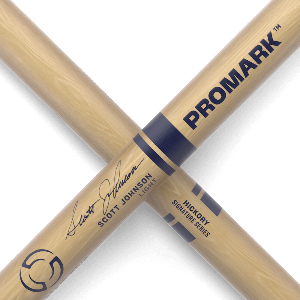 PROMARK スネアスティック ヒッコリー Scott Johnson Signature TXDC17IW Light 【 1ペア2本 】【 プロマーク ドラムスティック マーチングスティック パーカッション ドラマー スコットジョンソン System Blue 】