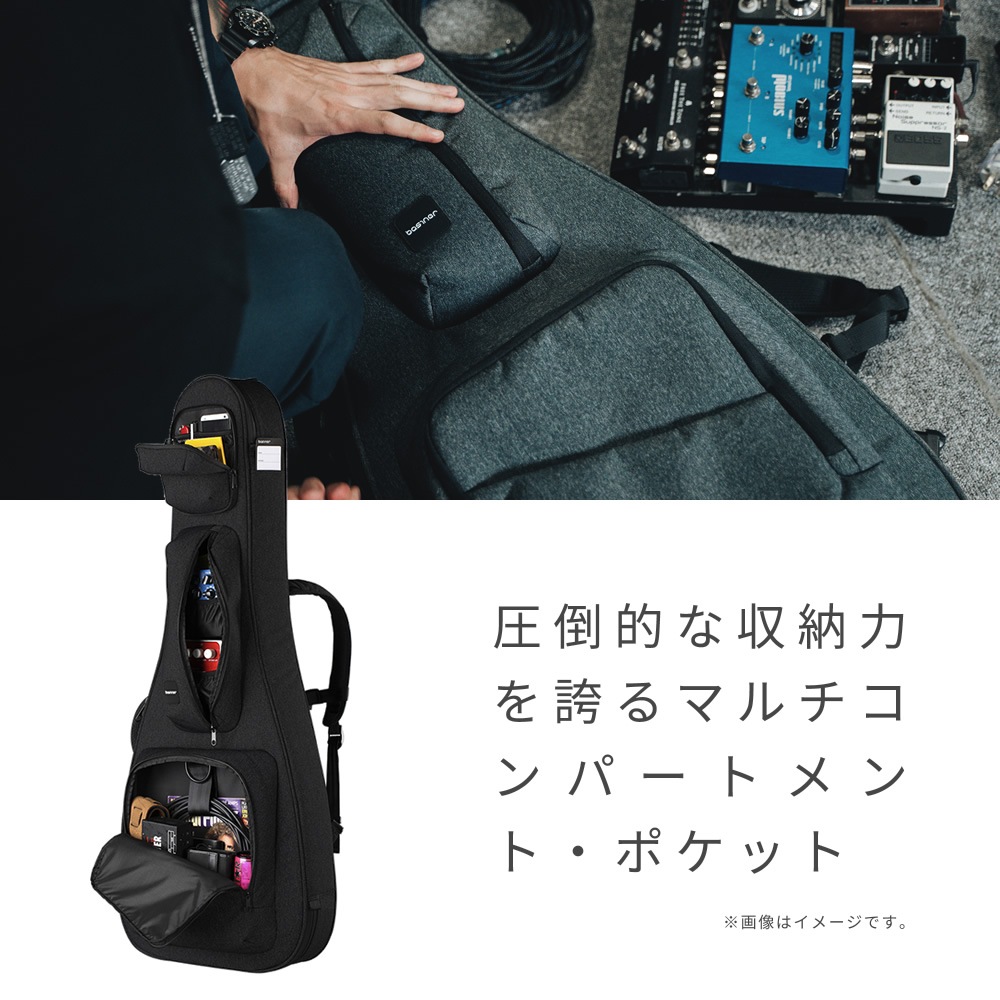 basiner アコースティックギター用ギグバッグ ACME-AGDJ 【 ベイシナー アコギ ケース 2カラー 】【大型荷物】＊