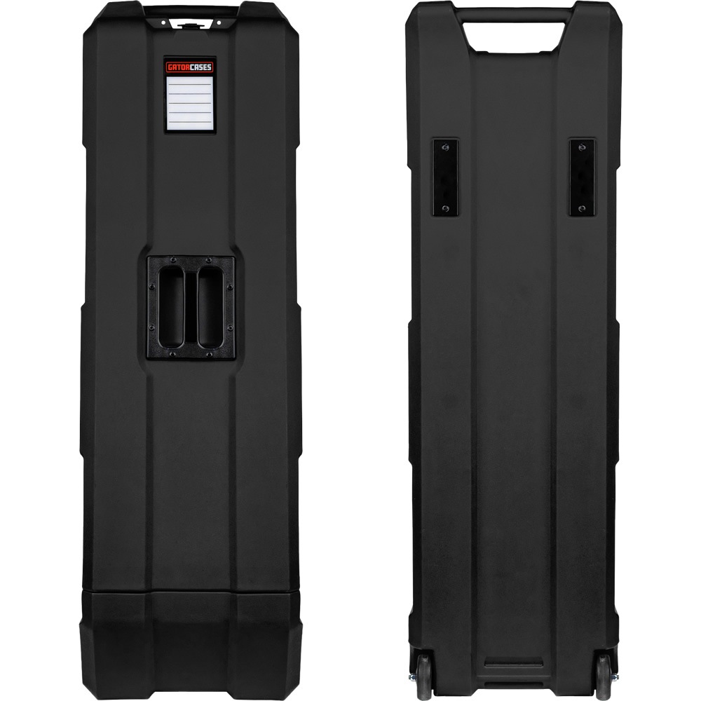 GATOR エレキギター用ハードケース 2本収納 ハンドル&ホイール付き Mini Vault Series GTR-MINIVAULT-E2R2 【 ゲーター ロト成形 ギタースタンド ステージラック キャスター付き 】【大型荷物】