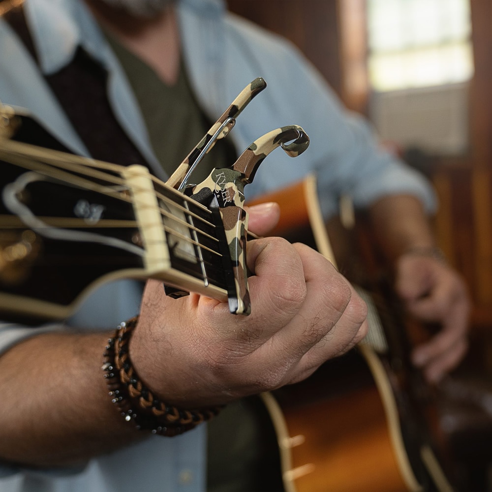 Kyser カポタスト アコースティックギター用 Quick-Change KG6【カイザー カポ アコギ capotasto 16カラー】【ゆうパケット対応】