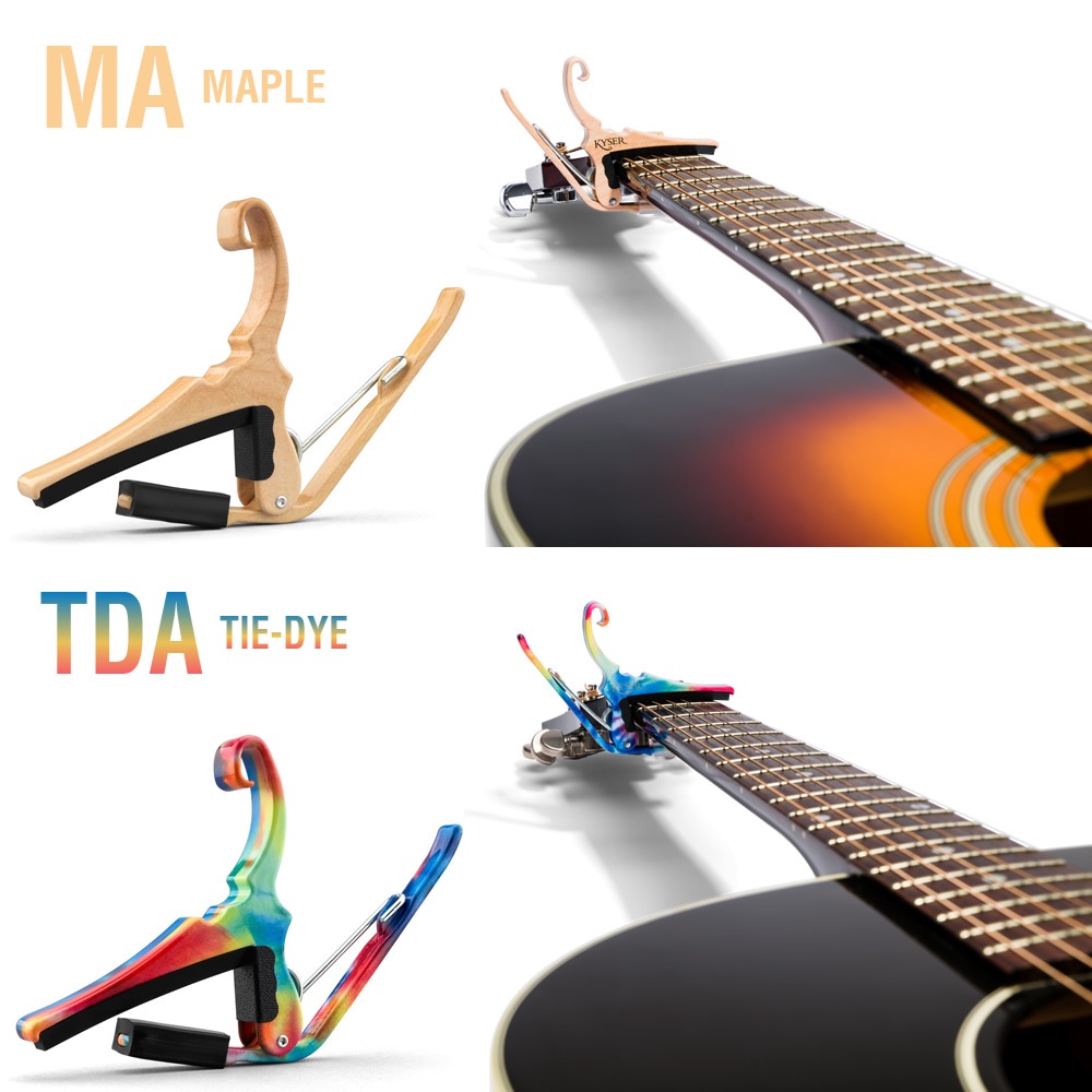 Kyser カポタスト アコースティックギター用 Quick-Change KG6