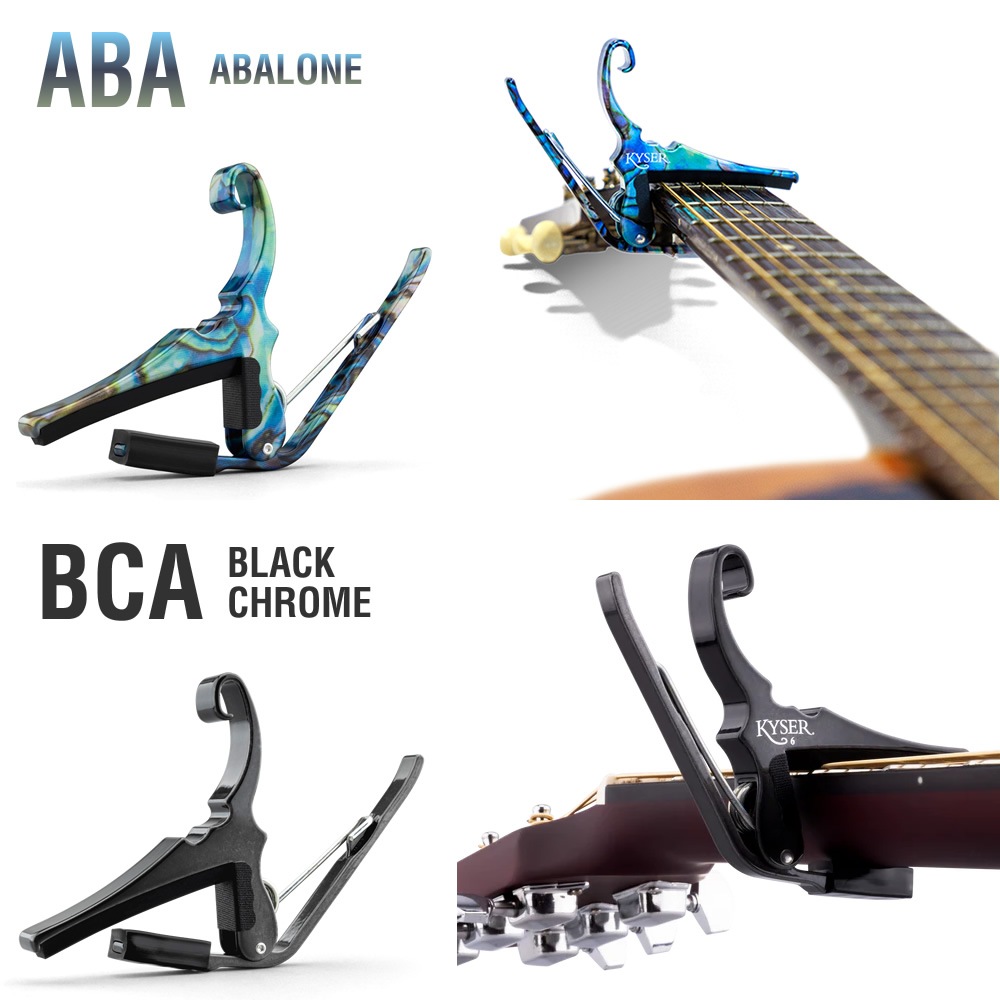 Kyser カポタスト アコースティックギター用 Quick-Change KG6