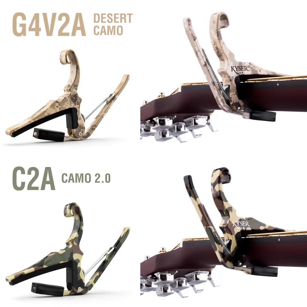 Kyser カポタスト アコースティックギター用 Quick-Change KG6【カイザー カポ アコギ capotasto 16カラー】【ゆうパケット対応】