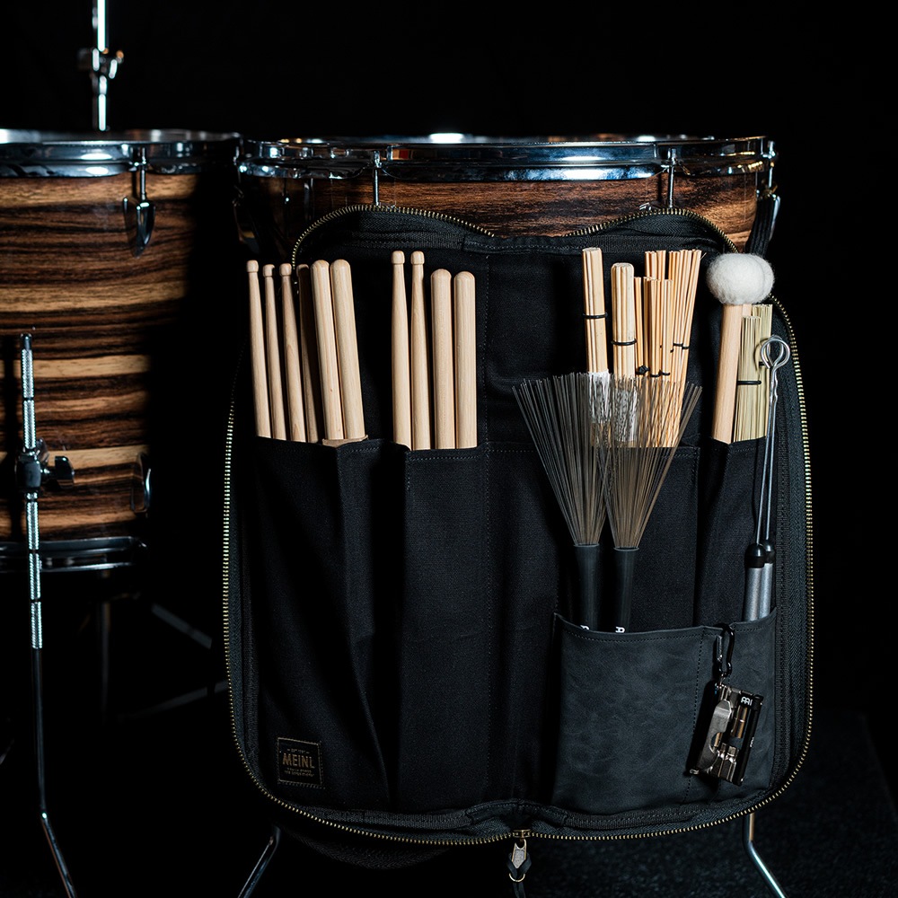 MEINL Waxed Canvas Collection スティックバッグ MWSBK / Classic Black【マイネル パーカッション ドラムスティック マレット】