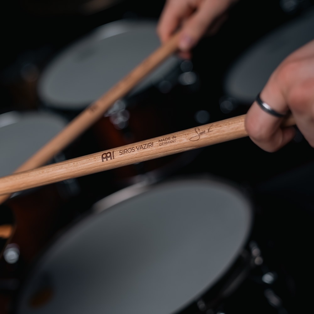 MEINL Stick & Brush ドラムスティック SIROS VAZIRI SIGNATURE アメリカンヒッコリー SB608【マイネル Hybridチップ シロス・ヴァズィーリー シグネチャー】