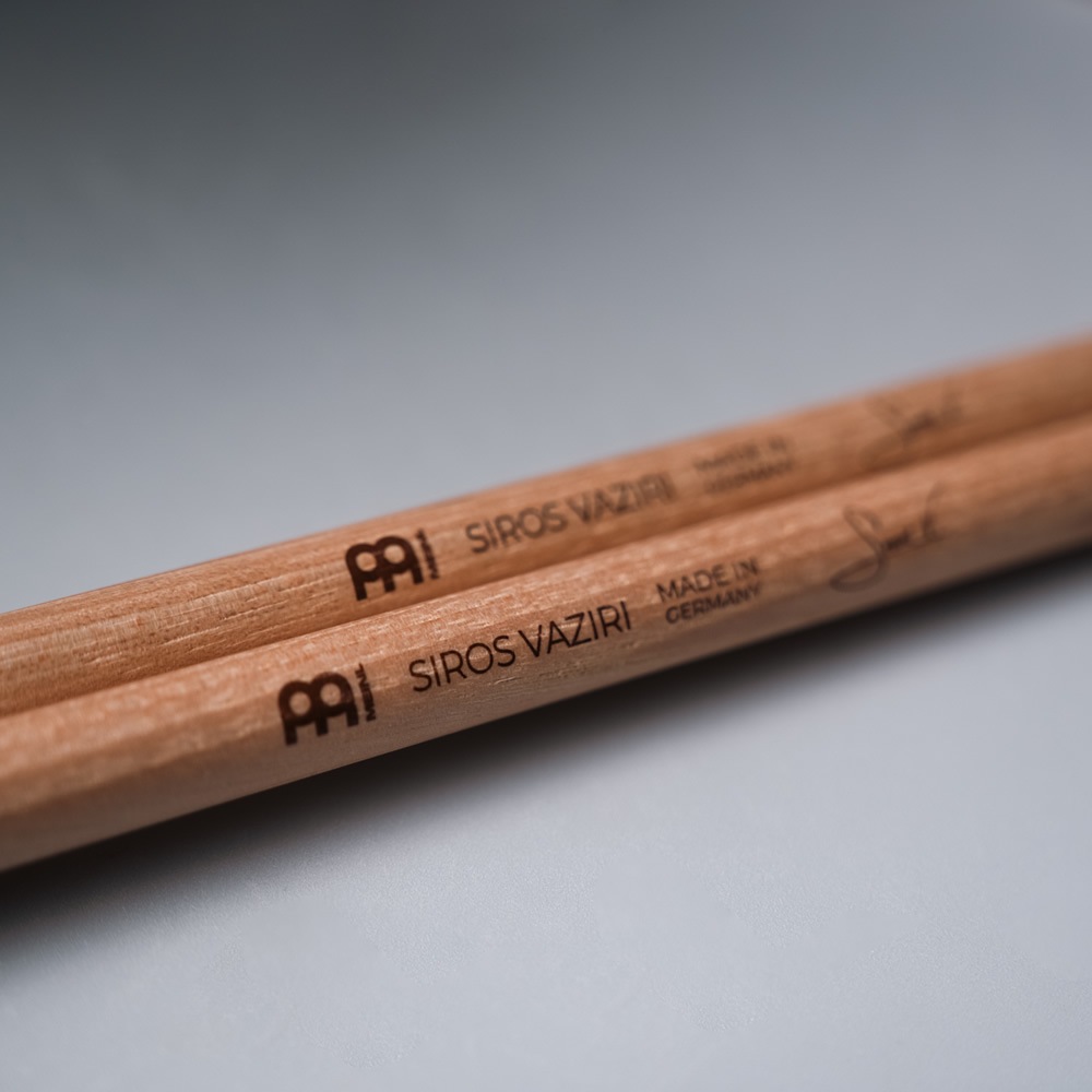 MEINL Stick & Brush ドラムスティック SIROS VAZIRI SIGNATURE アメリカンヒッコリー SB608【マイネル Hybridチップ シロス・ヴァズィーリー シグネチャー】