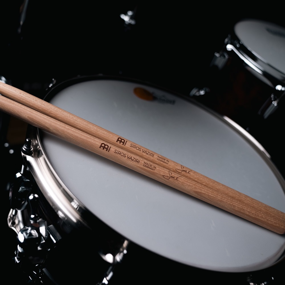 MEINL Stick & Brush ドラムスティック SIROS VAZIRI SIGNATURE アメリカンヒッコリー SB608【マイネル Hybridチップ シロス・ヴァズィーリー シグネチャー】