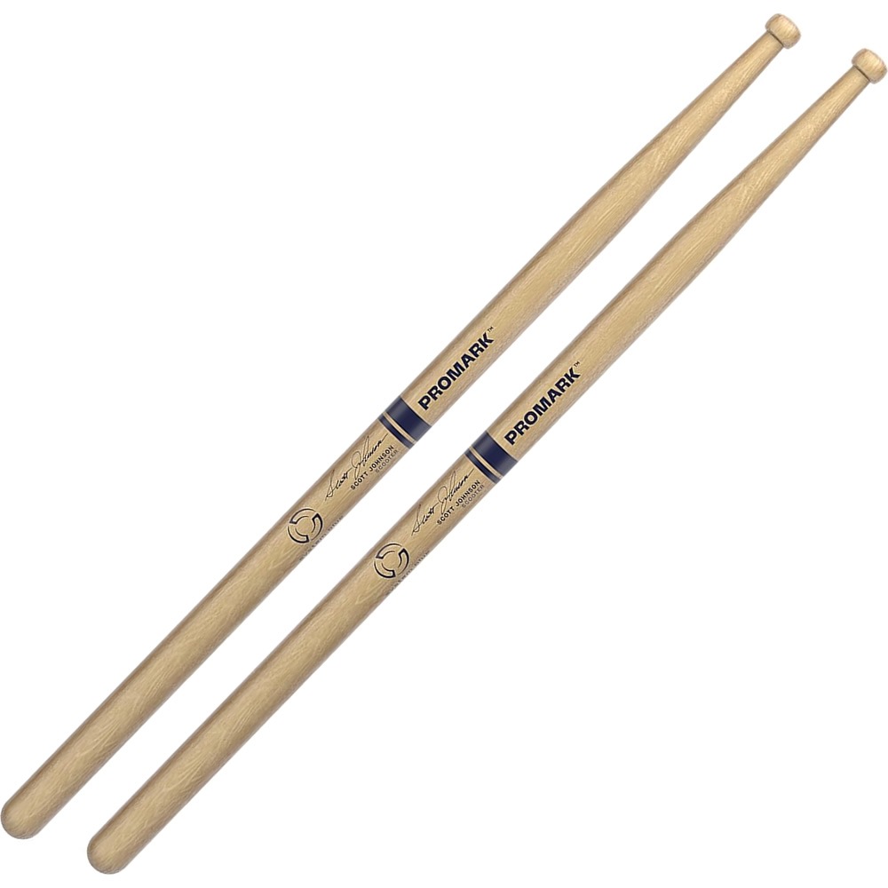 PROMARK スネアスティック ヒッコリー Scott Johnson Signature TXDC27W Scooter 【 1ペア2本 】【 プロマーク ドラムスティック マーチングスティック パーカッション ドラマー スコットジョンソン System Blue 】