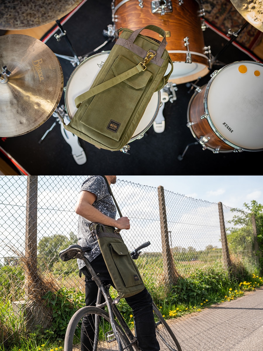 Mwsgr MEINL Waxed Canvas Collection スティックバッグ MWSGR / Forest Green【マイネル ...
