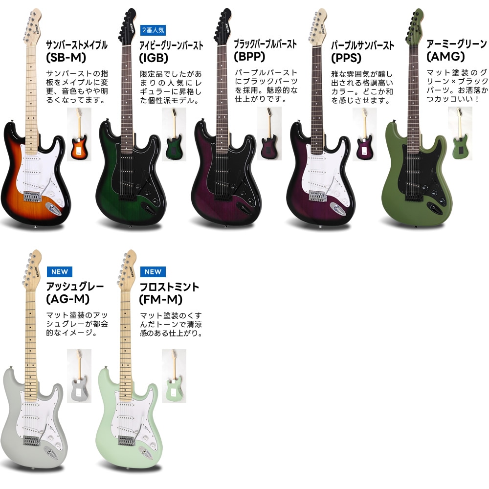 エレキギター SELDER ST-16 リミテッドセット【エレキギター セルダー エレキギター SELDER ST-16 リミテッドセット【エレキギター セルダー
