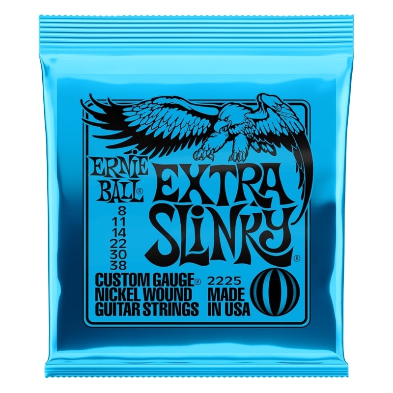 ERNIE BALL エレキギター弦 #2225 ニッケルワウンド Extra Slinky