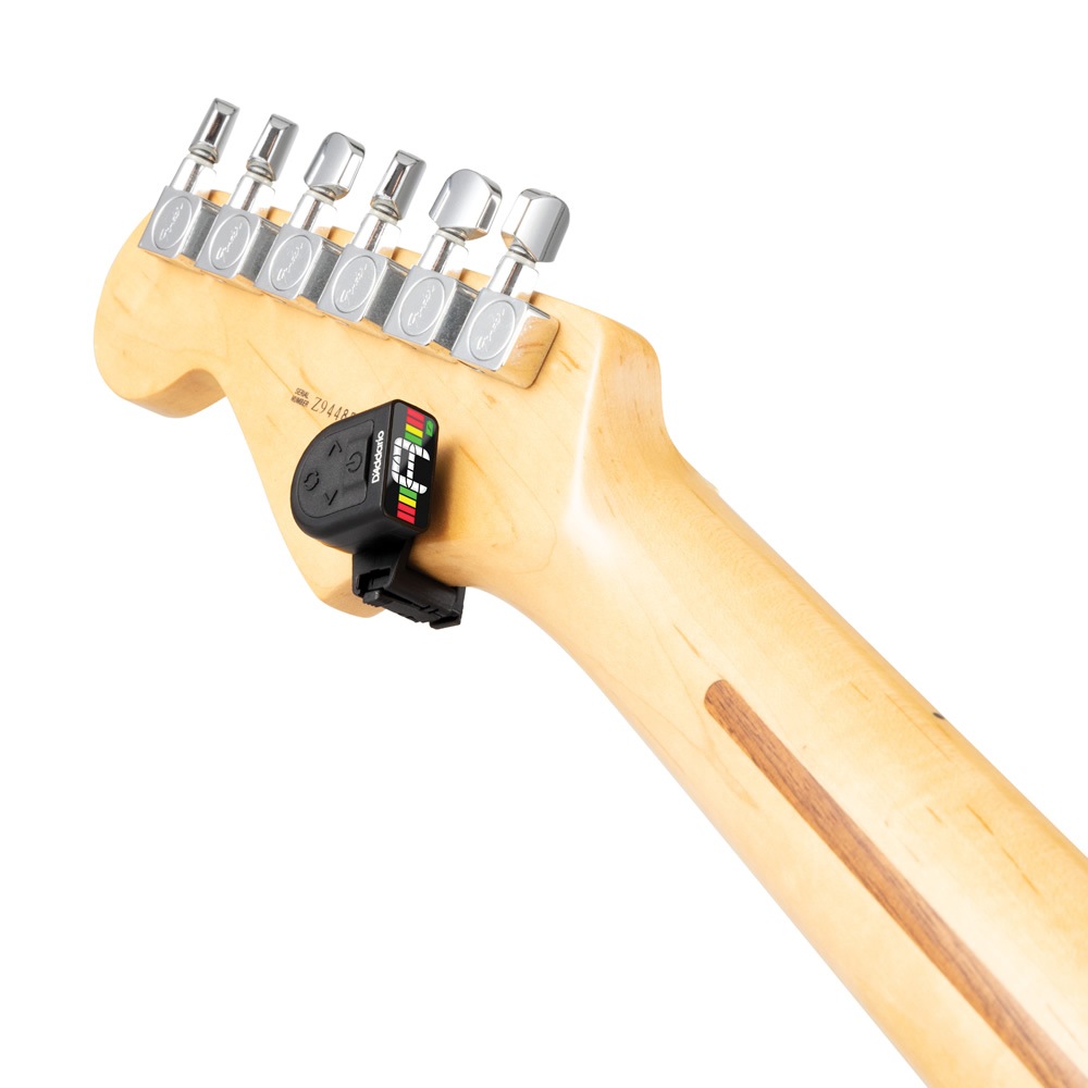 D'Addario ヘッドストックチューナー 充電式 フルカラーディスプレイ クロマチックタイプ PW-CT-12RC 【 ダダリオ マイクロチューナー Rechargeable Micro Headstock Tuner PWCT12 】