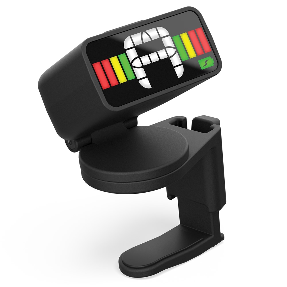 D'Addario ヘッドストックチューナー 充電式 フルカラーディスプレイ