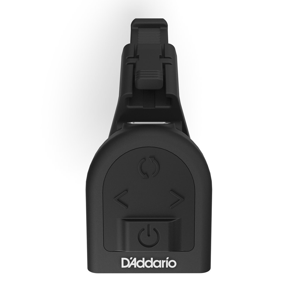 D'Addario ヘッドストックチューナー 充電式 フルカラーディスプレイ クロマチックタイプ PW-CT-12RC 【 ダダリオ マイクロチューナー Rechargeable Micro Headstock Tuner PWCT12 】