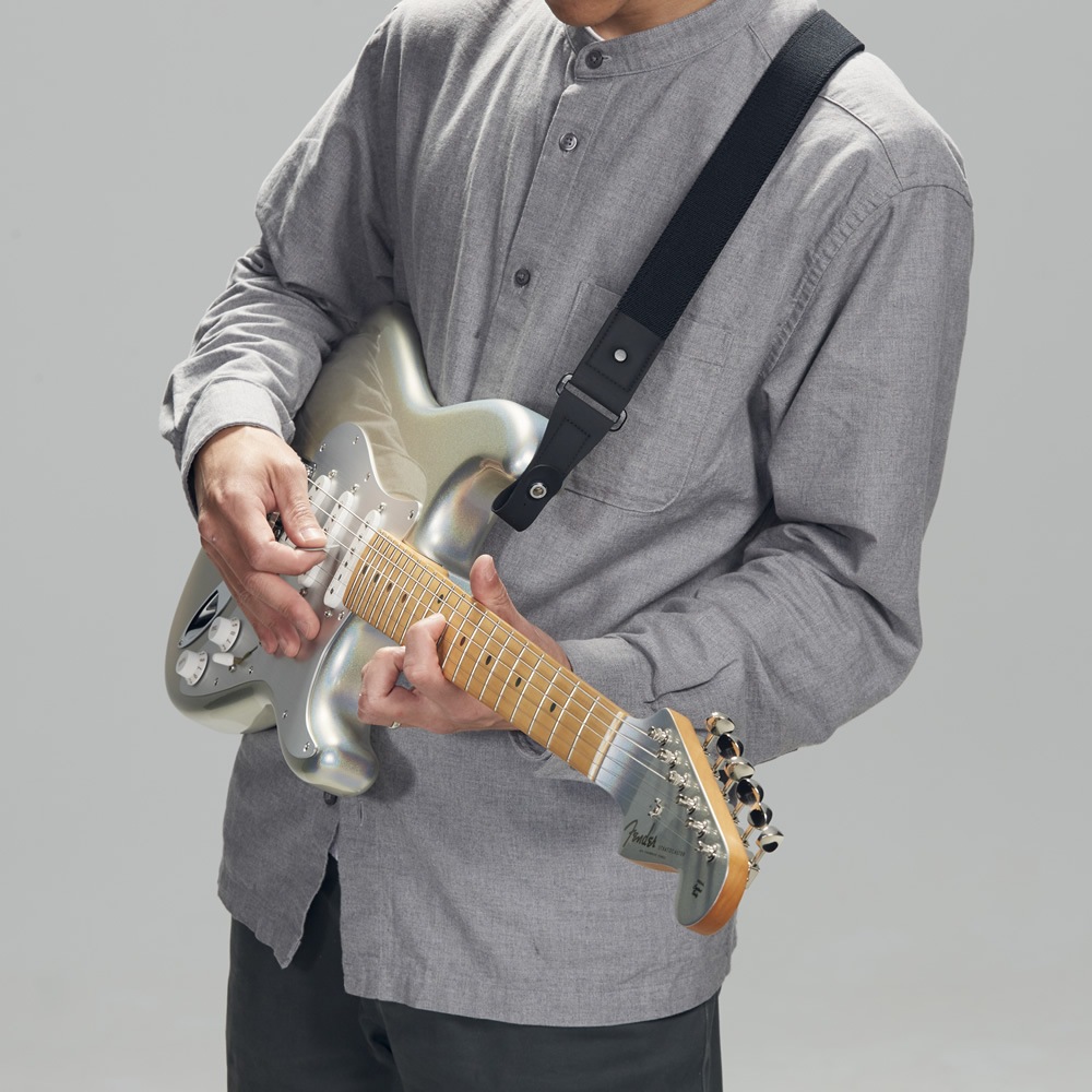 basiner ギターストラップ SENSE GUITAR STRAP 2WAYGRIP 【 ベイシナー ギター・ベースストラップ 3カラー 】＊