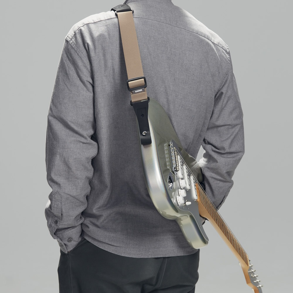 basiner ギターストラップ SENSE GUITAR STRAP 2WAYGRIP 【 ベイシナー ギター・ベースストラップ 3カラー 】＊