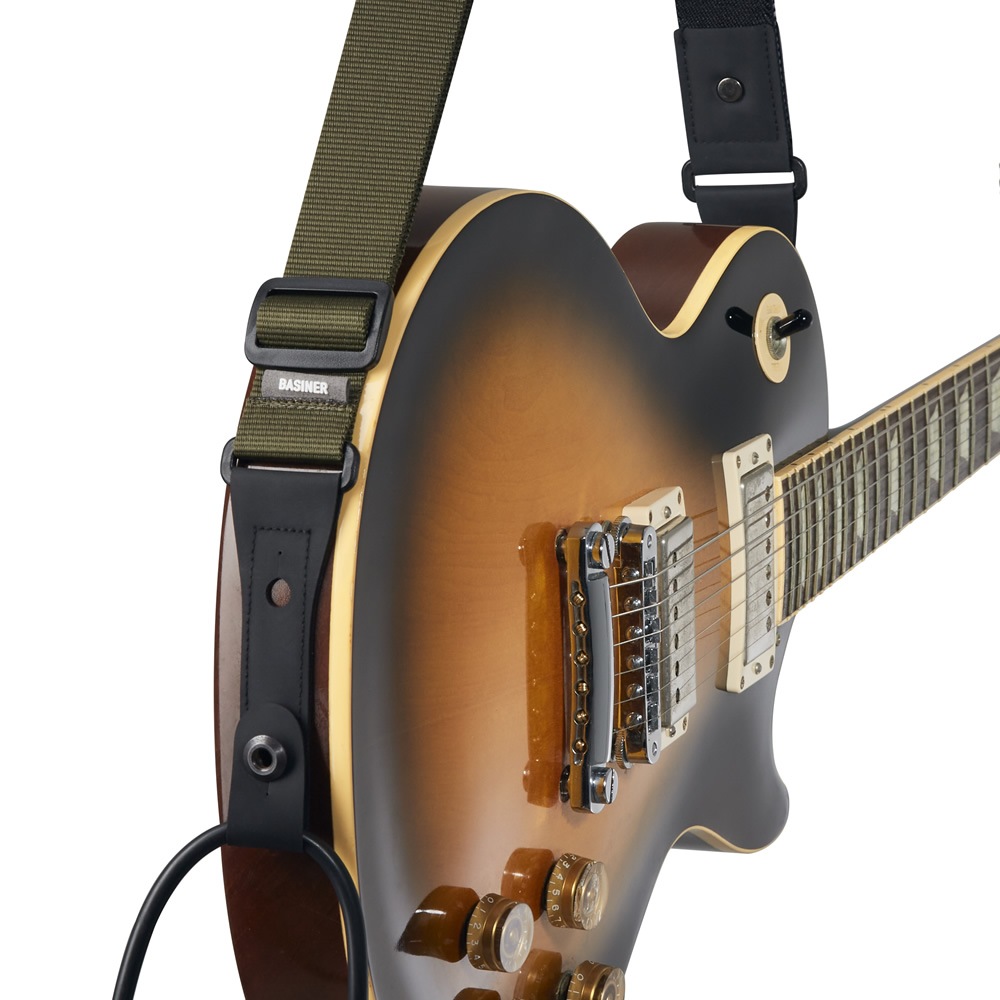 basiner ギターストラップ SENSE GUITAR STRAP 2WAYGRIP 【 ベイシナー ギター・ベースストラップ 3カラー 】＊