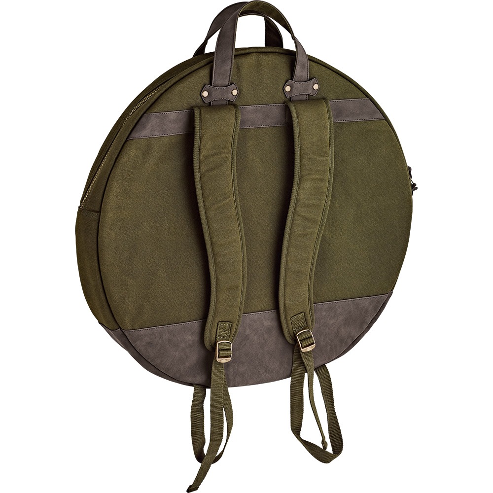 MEINL Waxed Canvas Collection シンバルバッグ MWC22GR / Forest Green (22インチシンバルを収納可能)【マイネル パーカッション Cymbals Bag】