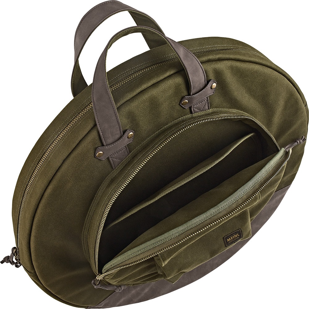 MEINL Waxed Canvas Collection シンバルバッグ MWC22GR / Forest Green (22インチシンバルを収納可能)【マイネル パーカッション Cymbals Bag】