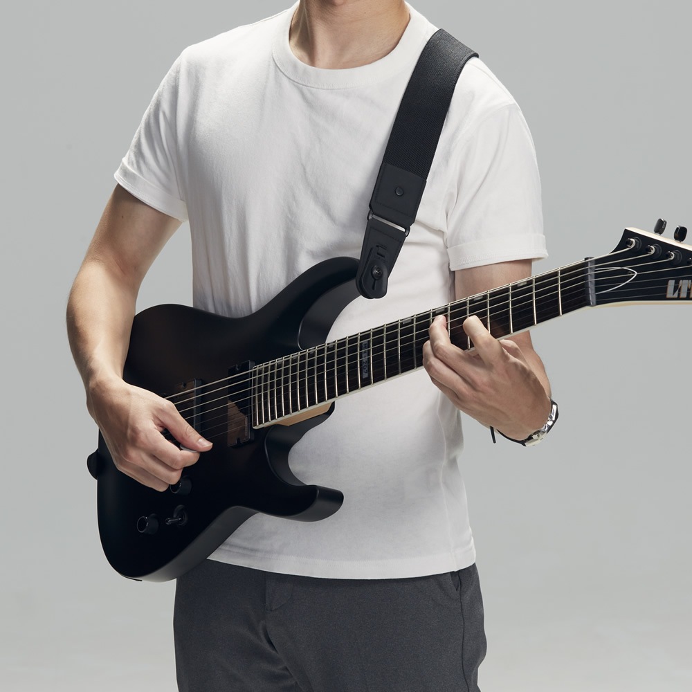 basiner ギターストラップ DURA GUITAR STRAP VITALGRIP 【 ベイシナー ギター・ベースストラップ ロック構造 3カラー 】＊