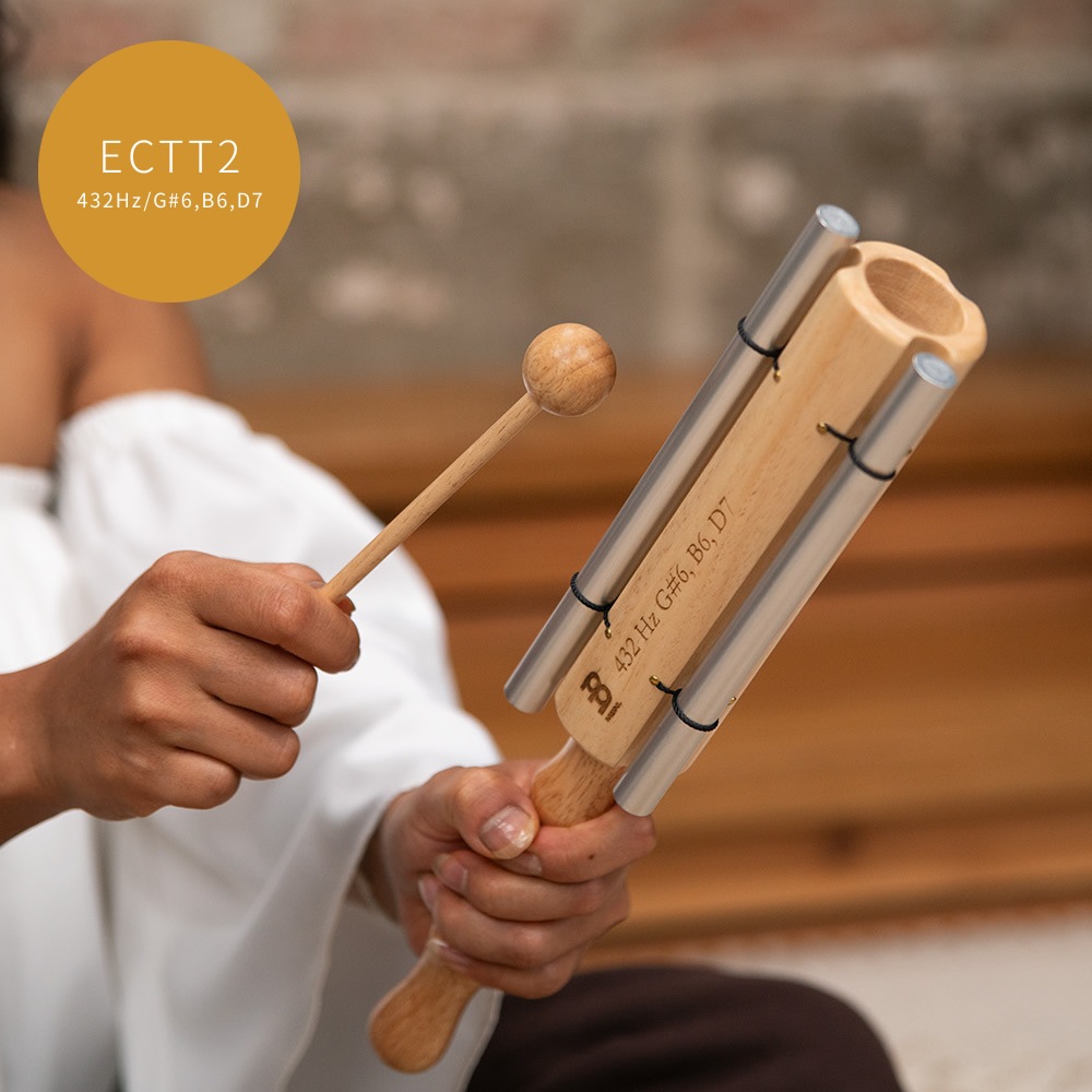 MEINL Sonic Energy ３トーン・エナジーチャイム ECTT 木製ビーター付属 【 マイネル ソニックエナジー THREE TONE ENERGY CHIME ヨガ ヒーリング 瞑想 セラピー サウンドバス ウェルネス リラクゼーション セルフケア 音浴 】