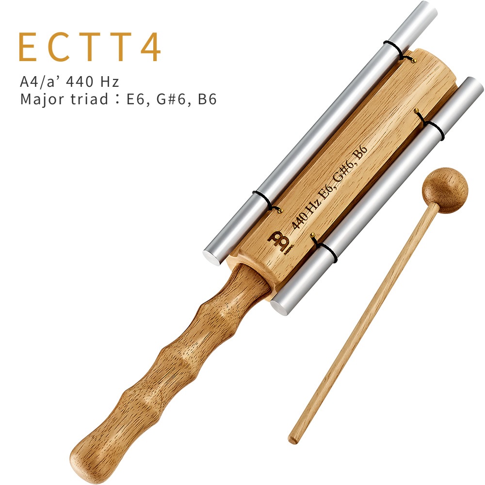 MEINL Sonic Energy ３トーン・エナジーチャイム ECTT 木製ビーター付属 【 マイネル ソニックエナジー THREE TONE ENERGY CHIME ヨガ ヒーリング 瞑想 セラピー サウンドバス ウェルネス リラクゼーション セルフケア 音浴 】