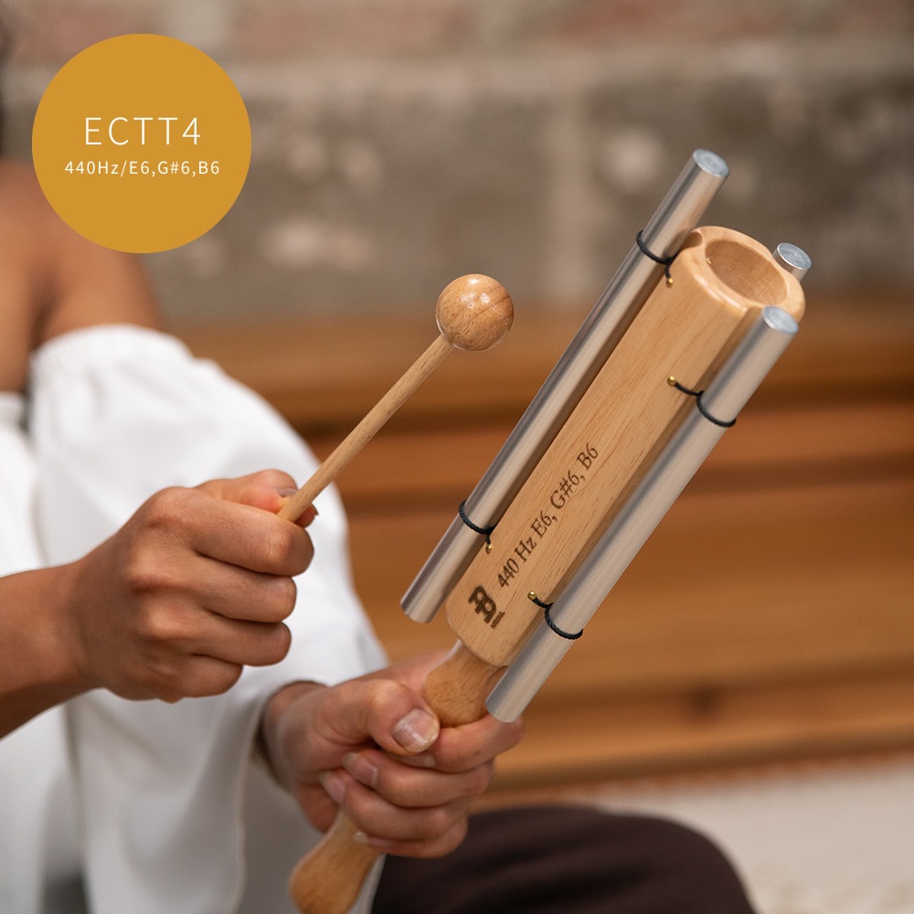 MEINL Sonic Energy ３トーン・エナジーチャイム ECTT 木製ビーター付属 【 マイネル ソニックエナジー THREE TONE ENERGY CHIME ヨガ ヒーリング 瞑想 セラピー サウンドバス ウェルネス リラクゼーション セルフケア 音浴 】