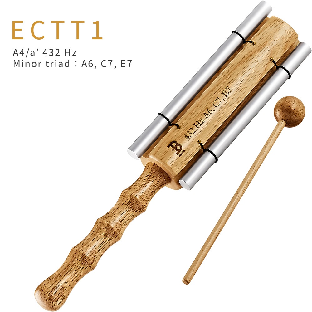 MEINL Sonic Energy ３トーン・エナジーチャイム ECTT 木製ビーター付属 【 マイネル ソニックエナジー THREE TONE ENERGY CHIME ヨガ ヒーリング 瞑想 セラピー サウンドバス ウェルネス リラクゼーション セルフケア 音浴 】