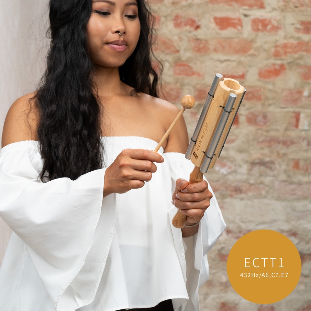 MEINL Sonic Energy ３トーン・エナジーチャイム ECTT 木製ビーター付属 【 マイネル ソニックエナジー THREE TONE ENERGY CHIME ヨガ ヒーリング 瞑想 セラピー サウンドバス ウェルネス リラクゼーション セルフケア 音浴 】