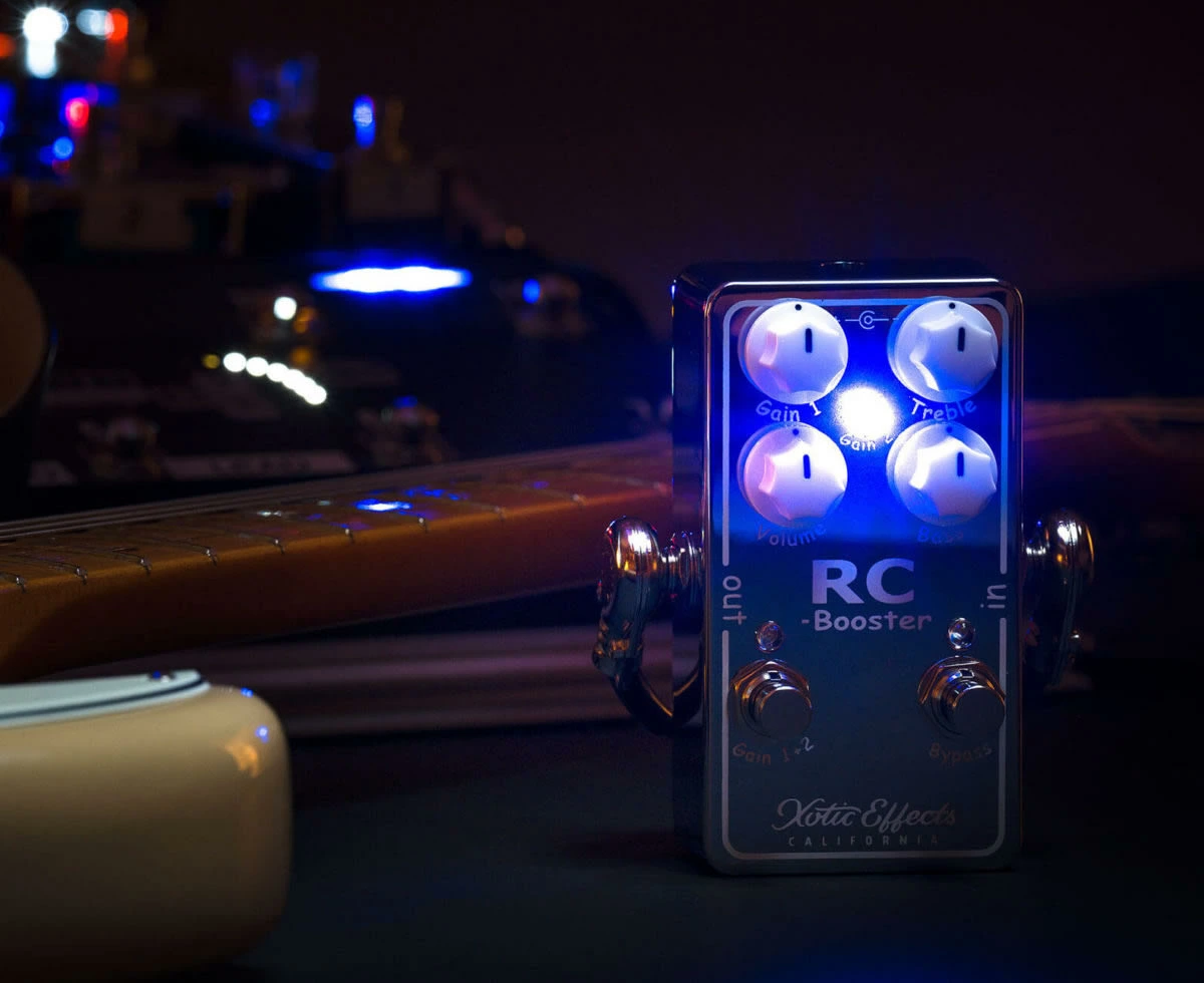 RC BOOSTER V2 Xotic ブースター 【 RCB-V2 エキゾチック RCブースター Version 2 エフェクター 】【ピック10枚セット付き！ 】