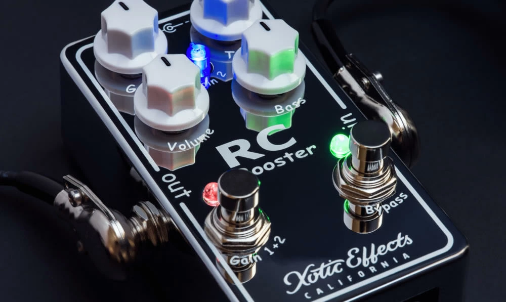 RC BOOSTER V2 Xotic ブースター 【 RCB-V2 エキゾチック RCブースター Version 2 エフェクター 】【ピック10枚セット付き！ 】
