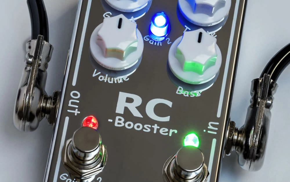 RC BOOSTER V2 Xotic ブースター 【 RCB-V2 エキゾチック RCブースター Version 2 エフェクター 】【ピック10枚セット付き！ 】