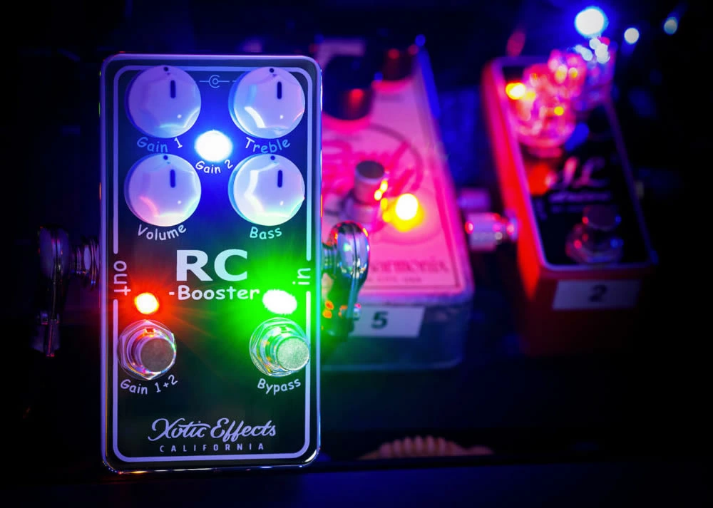RC BOOSTER V2 Xotic ブースター 【 RCB-V2 エキゾチック RCブースター Version 2 エフェクター 】【ピック10枚セット付き！ 】
