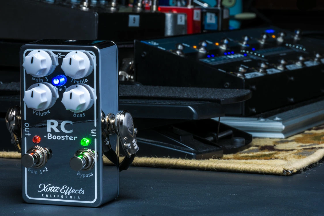 RC BOOSTER V2 Xotic ブースター 【 RCB-V2 エキゾチック RCブースター Version 2 エフェクター 】【ピック10枚セット付き！ 】
