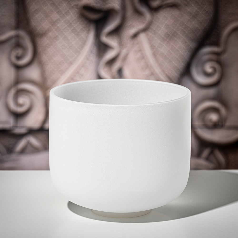 MEINL Sonic Energy クリスタル・シンギングボウル 9インチ ブロウチャクラ CSB9A【マイネル ソニックエナジー CRYSTAL SINGING BOWL ヨガ ヒーリング 瞑想】