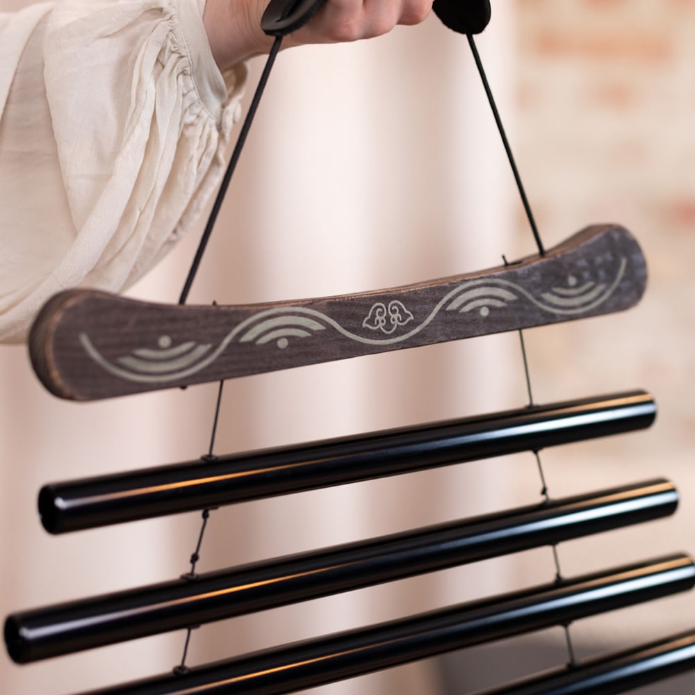 MEINL Sonic Energy メディテーション・フローチャイム 10音 MFC10EMIBK ケース、マレット付属 【 マイネル ソニックエナジー MEDITATION FLOW CHIME ヨガ ヒーリング 瞑想 サウンドバス サウンドセラピー リラクゼーション 音浴 】