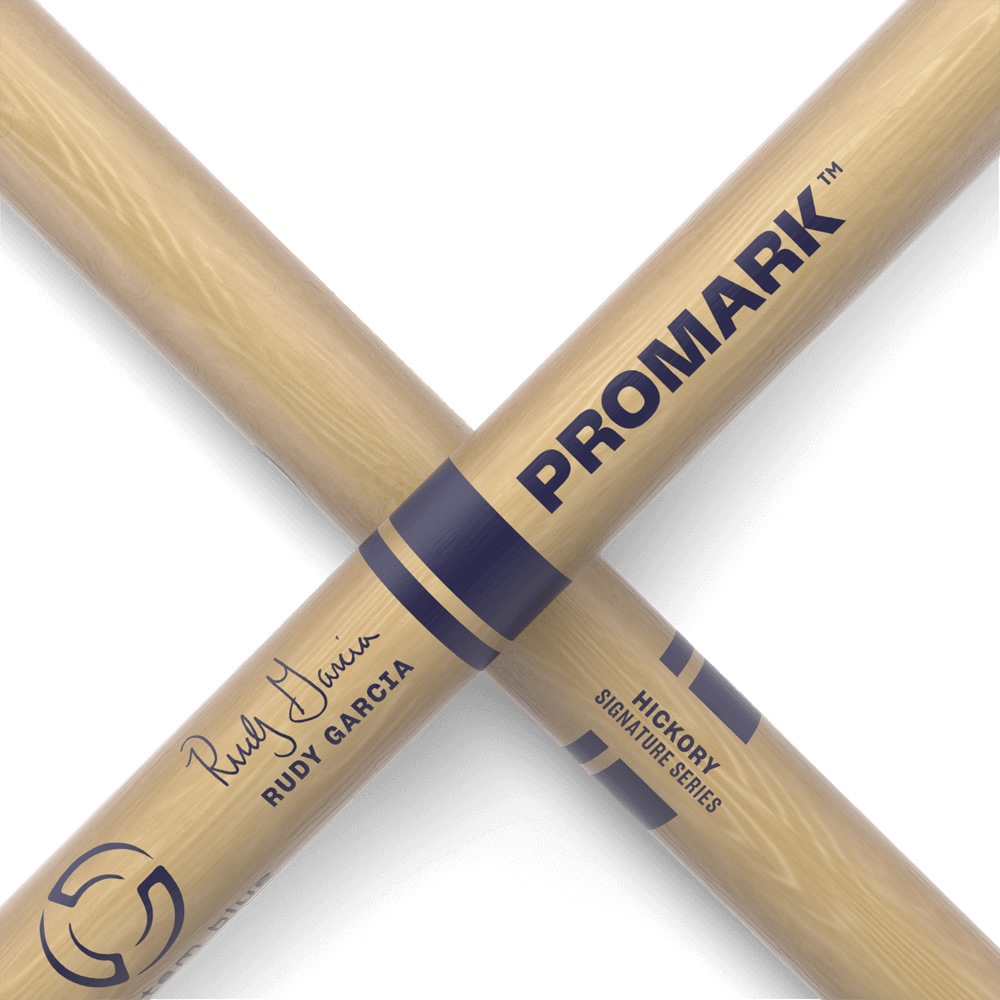PROMARK ドラムスティック Rudy Garcia シグネチャーモデル ヒッコリー TXDCRGW【 1ペア2本 】【 プロマーク マーチング ドラマー ルディガルシア DRUM STICK 】