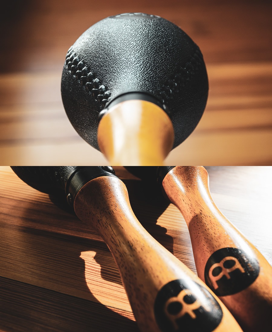 MEINL Percussion コンサート・マラカス PM2BK / Black [2個1組] 【マイネル パーカッション Concert Maracas】