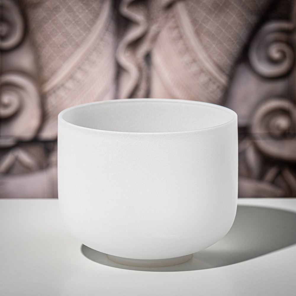 MEINL Sonic Energy クリスタル・シンギングボウル 8インチ クラウンチャクラ CSB8B【マイネル ソニックエナジー CRYSTAL SINGING BOWL ヨガ ヒーリング 瞑想】