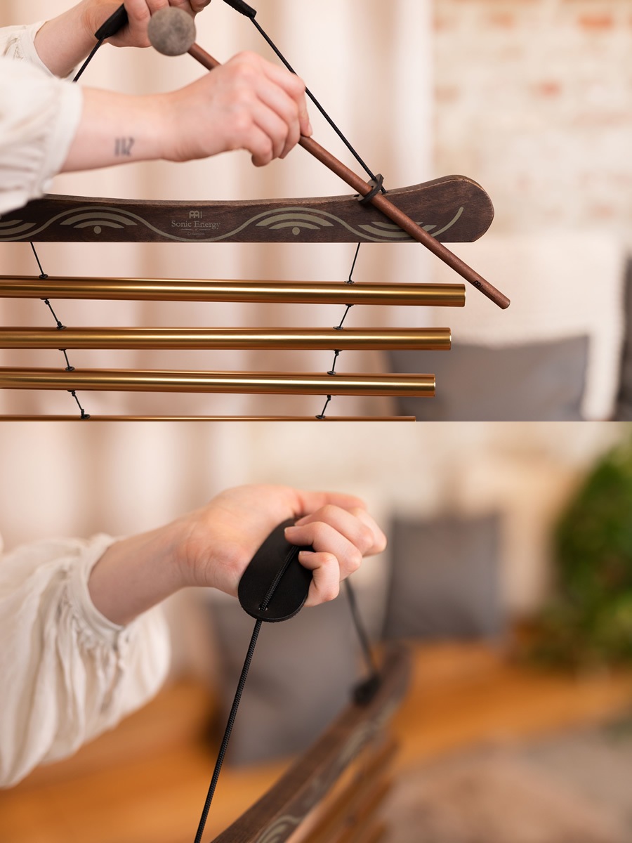 MEINL Sonic Energy メディテーション・フローチャイム MFC10DMAB (ケース、マレット付属)【マイネル ソニックエナジー MEDITATION FLOW CHIME ヨガ ヒーリング 瞑想】